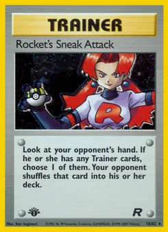 Rocket's Sneak Attack — Team Rocket 16