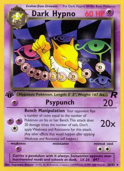 Dark Hypno — Team Rocket 26