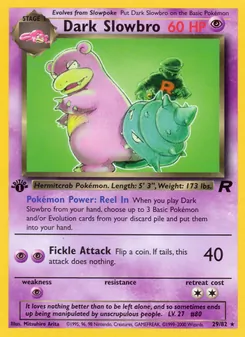 Dark Slowbro — Team Rocket 29