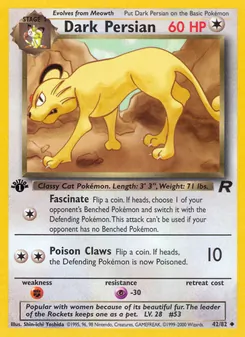 Dark Persian — Team Rocket 42