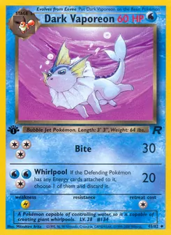 Dark Vaporeon — Team Rocket 45