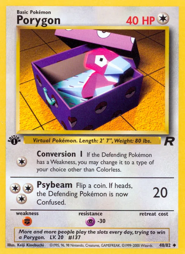 Porygon — Team Rocket 48