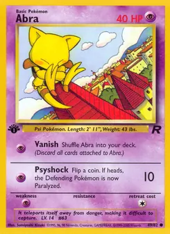 Abra — Team Rocket 49