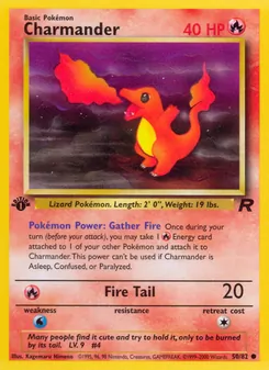 Charmander — Team Rocket 50