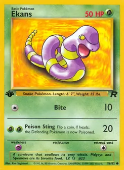 Ekans — Team Rocket 56
