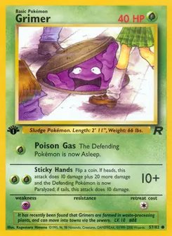 Grimer — Team Rocket 57