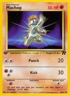 Machop — Team Rocket 59