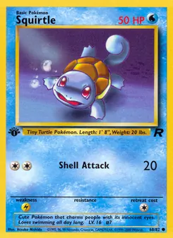 Squirtle — Team Rocket 68
