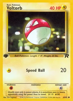 Voltorb — Team Rocket 69