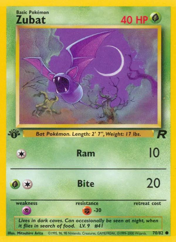 Zubat — Team Rocket 70
