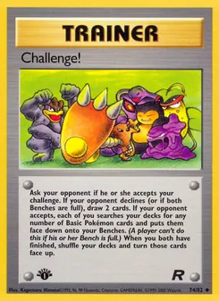 Challenge! — Team Rocket 74