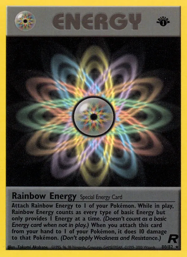Rainbow Energy — Team Rocket 80