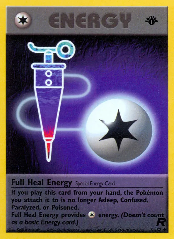 Full Heal Energy — Team Rocket 81