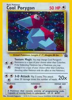 Cool Porygon — Wizards Black Star Promos 15