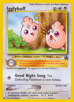 Igglybuff — Wizards Black Star Promos 36