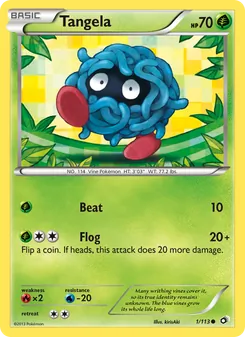 Tangela — Tesouros Lendários 1