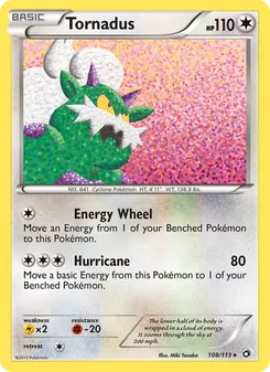 Tornadus — Tesouros Lendários 108