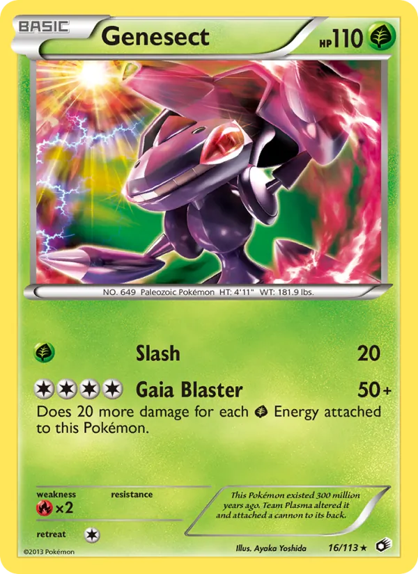 Genesect — Tesouros Lendários 16