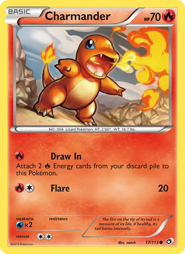 Charmander — Tesouros Lendários 17