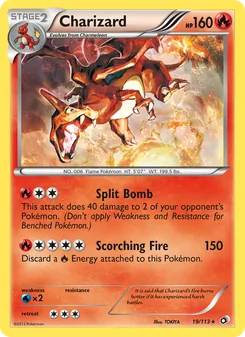 Charizard — Tesouros Lendários 19
