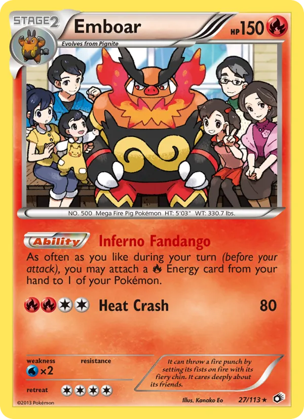 Emboar — Tesouros Lendários 27