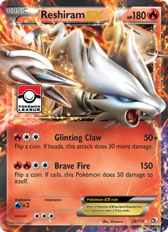 Reshiram-EX — Tesouros Lendários 29