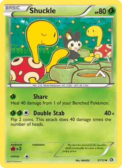 Shuckle — Tesouros Lendários 3