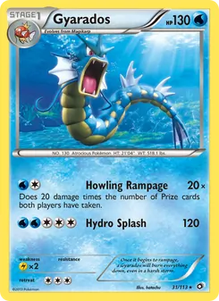 Gyarados — Tesouros Lendários 31