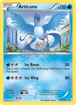 Articuno — Tesouros Lendários 32