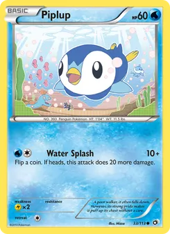 Piplup — Tesouros Lendários 33