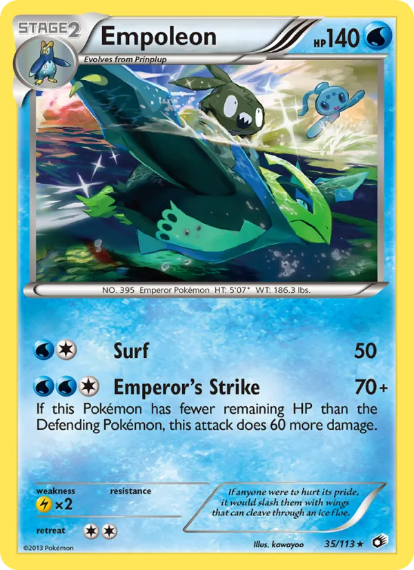 Empoleon — Tesouros Lendários 35