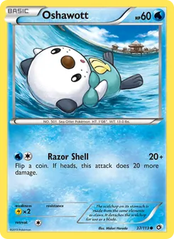 Oshawott — Tesouros Lendários 37
