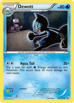 Dewott — Tesouros Lendários 38