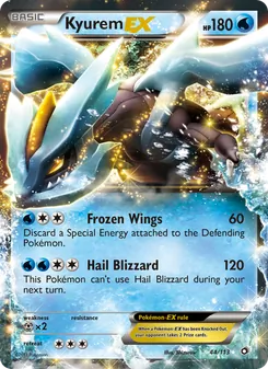 Kyurem-EX — Tesouros Lendários 44