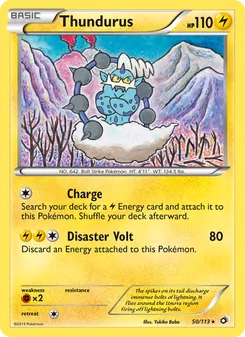 Thundurus — Tesouros Lendários 50