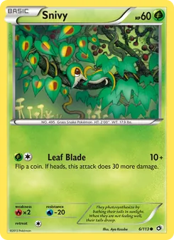 Snivy — Tesouros Lendários 6