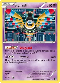 Sigilyph — Tesouros Lendários 66
