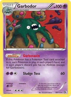 Garbodor — Tesouros Lendários 68