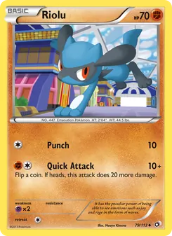 Riolu — Tesouros Lendários 79