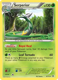 Serperior — Tesouros Lendários 8