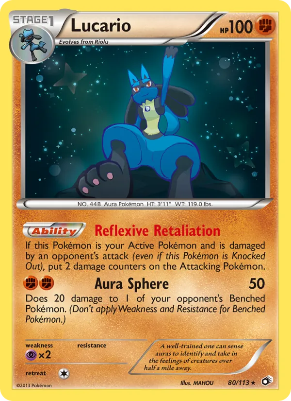 Lucario — Tesouros Lendários 80