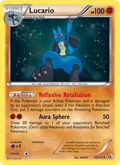 Lucario — Tesouros Lendários 80