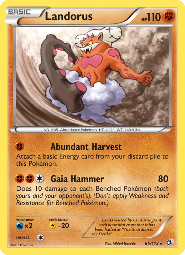 Landorus — Tesouros Lendários 85
