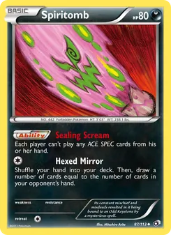 Spiritomb — Tesouros Lendários 87