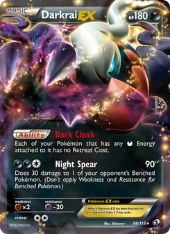 Darkrai-EX — Tesouros Lendários 88