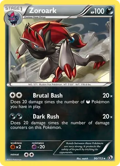 Zoroark — Tesouros Lendários 90