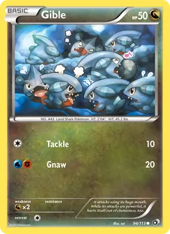 Gible — Tesouros Lendários 94