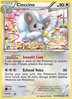 Cinccino — Tesouros Lendários RC19
