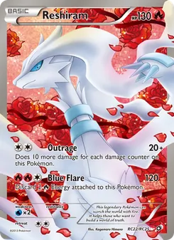 Reshiram — Tesouros Lendários RC22