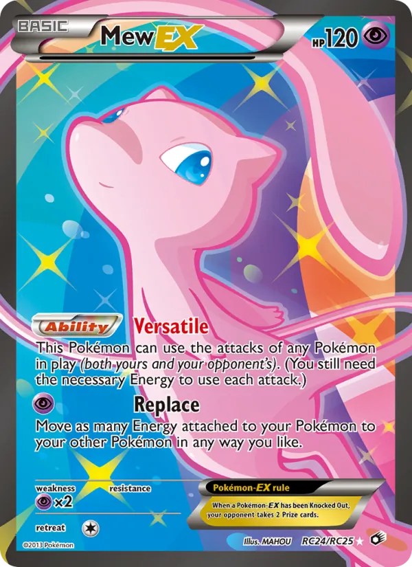 Mew-EX — Tesouros Lendários RC24
